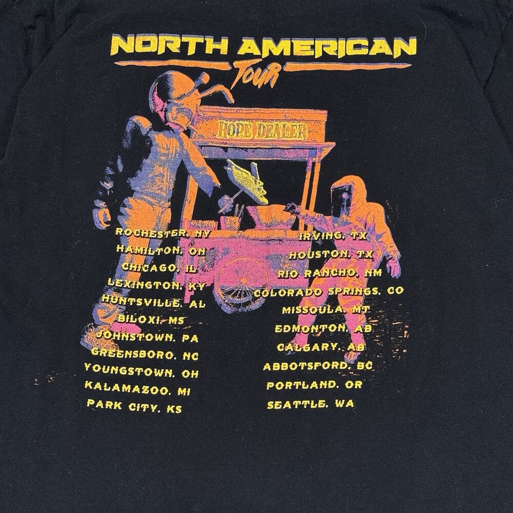 Papa Roach T-Shirt Size L Black EGO TRIP North American Tour Shirt Nu Metal Emo - Picture 4 of 8